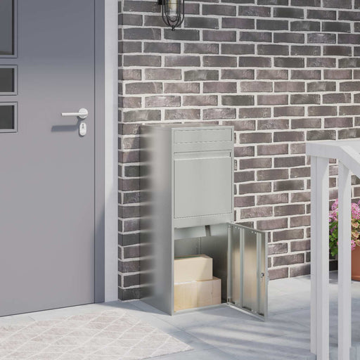 Cutie pentru colet Argintiu 47,5 x 38 x 59 cm Oțel Galvanizat - WALTI WALTI