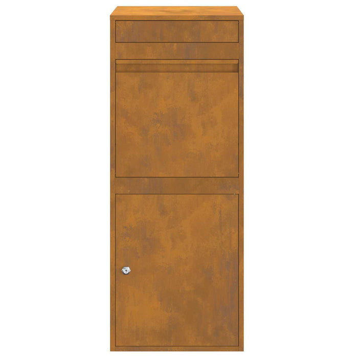 Cutie pentru colet cu depozitare Ruginit 41 x 38 x 103 cm WALTI