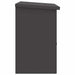 Cutie pentru colet cu depozitare Negru 47.5 x 38 x 59 cm Oțel - WALTI WALTI