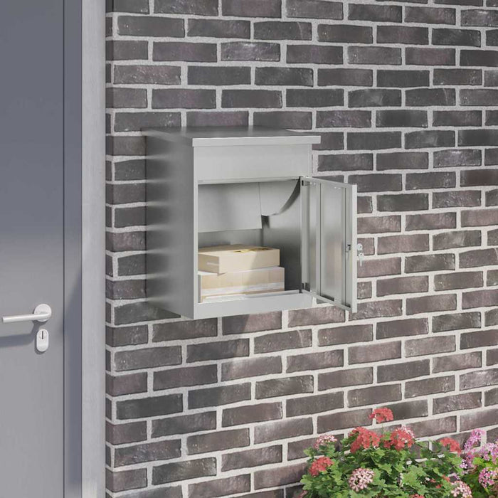 Cutie pentru colet Negru 47.5 x 38 x 59 cm Oțel Galvanizat - WALTI WALTI