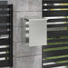 Cutie pentru colet Negru 47.5 x 38 x 59 cm Oțel Galvanizat - WALTI WALTI
