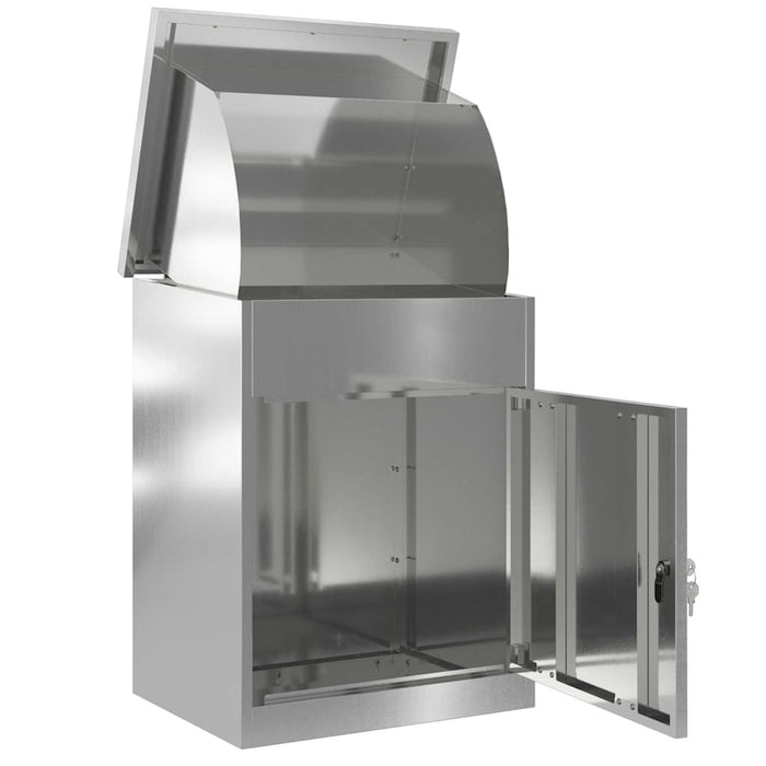Cutie pentru colet Negru 47.5 x 38 x 59 cm Oțel Galvanizat - WALTI WALTI