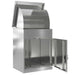 Cutie pentru colet Negru 47.5 x 38 x 59 cm Oțel Galvanizat - WALTI WALTI