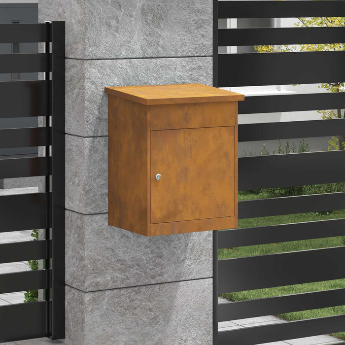 Cutie pentru colet cu depozitare Ruginit 47,5 x 38 x 59 cm WALTI
