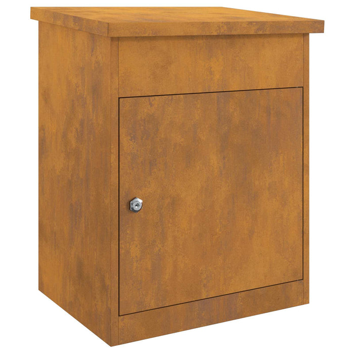 Cutie pentru colet cu depozitare Ruginit 47,5 x 38 x 59 cm WALTI