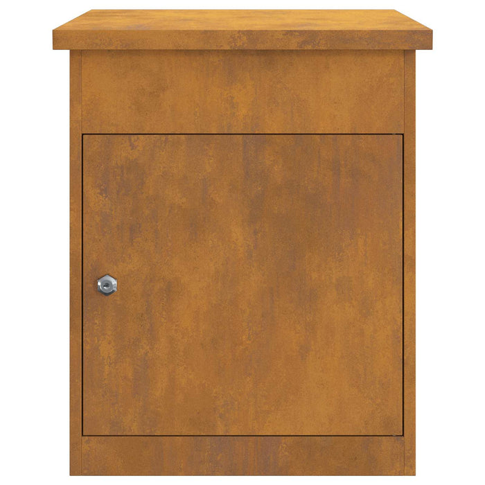 Cutie pentru colet cu depozitare Ruginit 47,5 x 38 x 59 cm WALTI