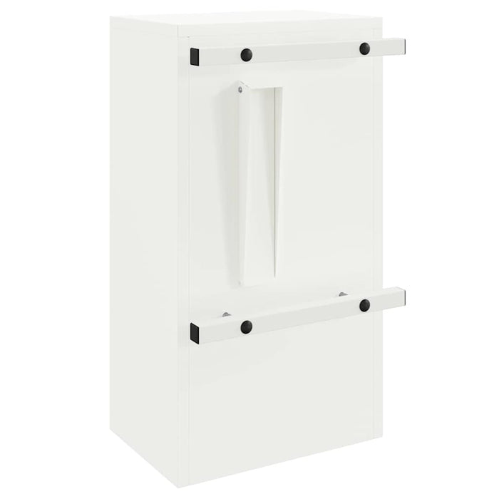 cutie poștală cu depozitare cu ușă Alb 30 x 20 x 55 cm Oțel - WALTI WALTI