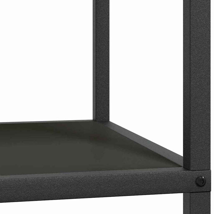Depozitare pentru bucătărie cu raft Negru 60 x 50 x 92 cm Oțel - WALTI WALTI