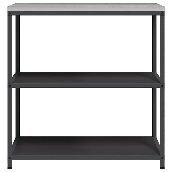 Depozitare pentru bucătărie cu raft Negru 60 x 50 x 92 cm Oțel - WALTI WALTI