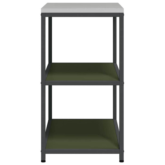 Depozitare pentru bucătărie Verde măsliniu 60 x 50 x 92 cm Oțel - WALTI WALTI