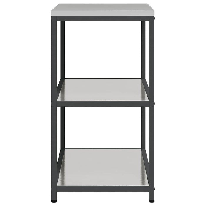 Depozitare pentru bucătărie Argintiu 60 x 50 x 92 cm Oțel - WALTI WALTI