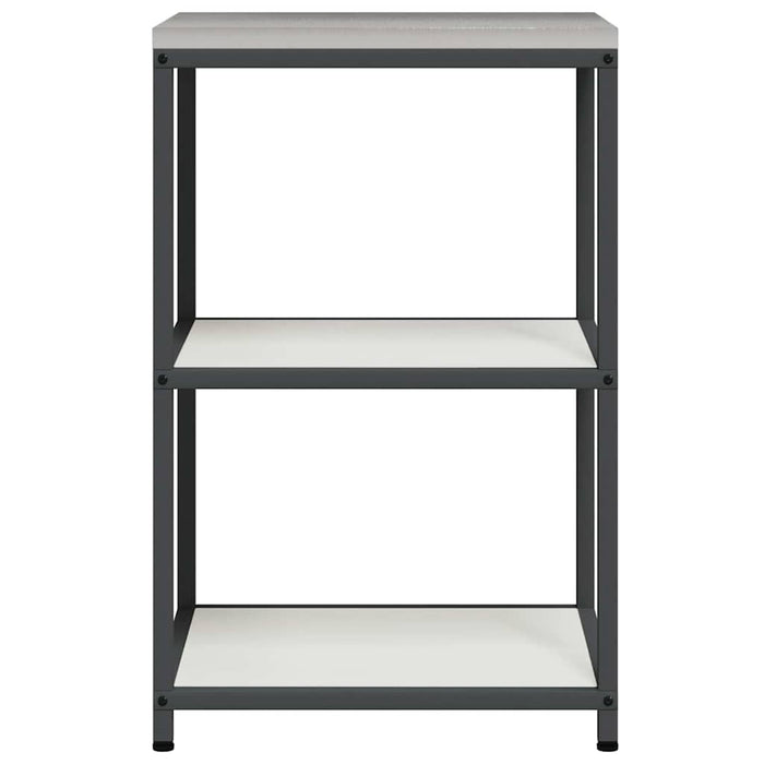Depozitare pentru bucătărie cu raft Alb 60 x 50 x 92 cm Oțel - WALTI WALTI