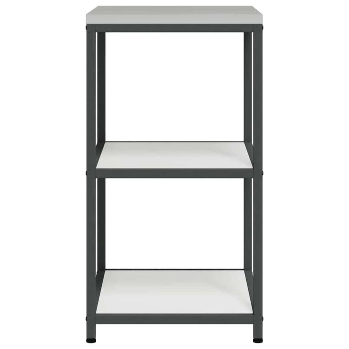 Depozitare pentru bucătărie cu raft Alb 60 x 50 x 92 cm Oțel - WALTI WALTI