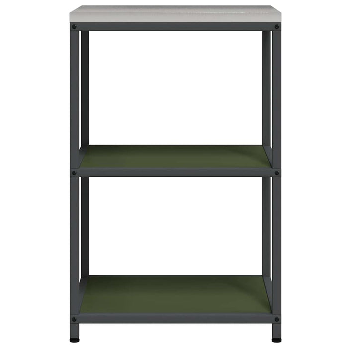 Depozitare pentru bucătărie Verde măsliniu 60 x 50 x 92 cm Oțel - WALTI WALTI