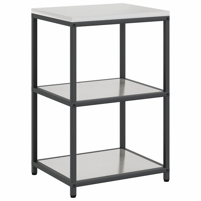 Depozitare pentru bucătărie Argintiu 60 x 50 x 92 cm Oțel - WALTI WALTI