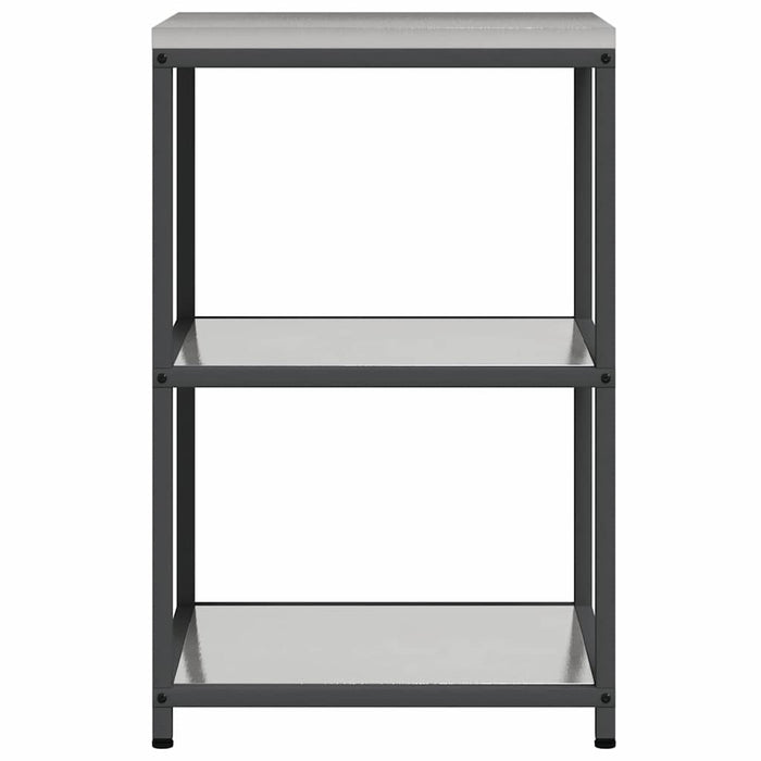 Depozitare pentru bucătărie Argintiu 60 x 50 x 92 cm Oțel - WALTI WALTI