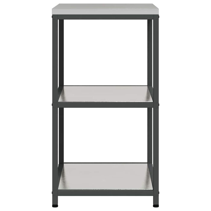 Depozitare pentru bucătărie Argintiu 60 x 50 x 92 cm Oțel - WALTI WALTI