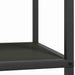 Depozitare pentru bucătărie cu raft Negru 60 x 50 x 92 cm Oțel - WALTI WALTI