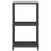 Depozitare pentru bucătărie cu raft Negru 60 x 50 x 92 cm Oțel - WALTI WALTI