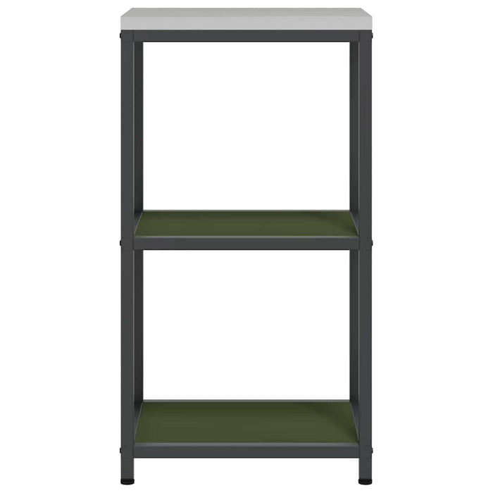Depozitare pentru bucătărie Verde măsliniu 60 x 50 x 92 cm Oțel - WALTI WALTI