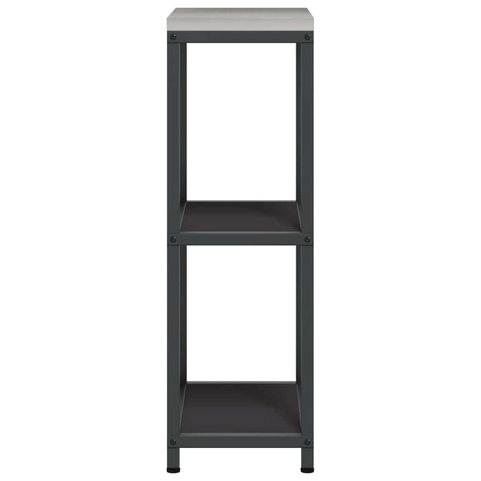 Depozitare pentru bucătărie cu raft Negru 60 x 50 x 92 cm Oțel - WALTI WALTI