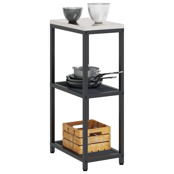 Depozitare pentru bucătărie Antracit 60 x 50 x 92 cm Oțel - WALTI WALTI