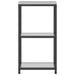 Depozitare pentru bucătărie Argintiu 60 x 50 x 92 cm Oțel - WALTI WALTI