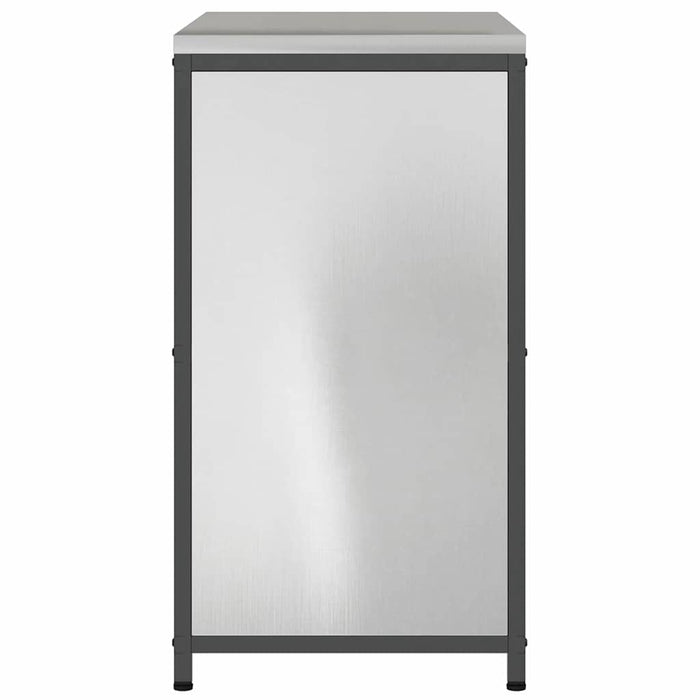 Depozitare pentru bucătărie Argintiu 60 x 50 x 92 cm Oțel - WALTI WALTI