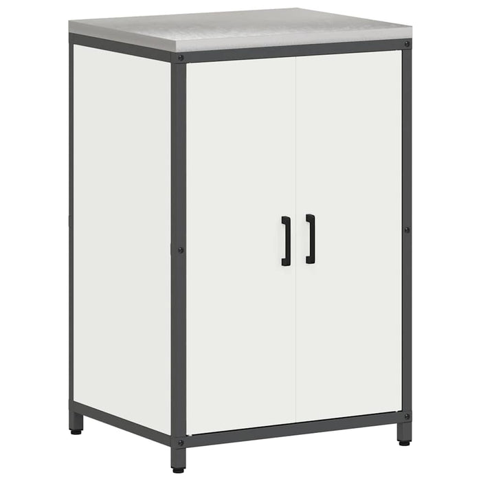 Depozitare pentru bucătărie cu raft Alb 60 x 50 x 92 cm Oțel - WALTI WALTI
