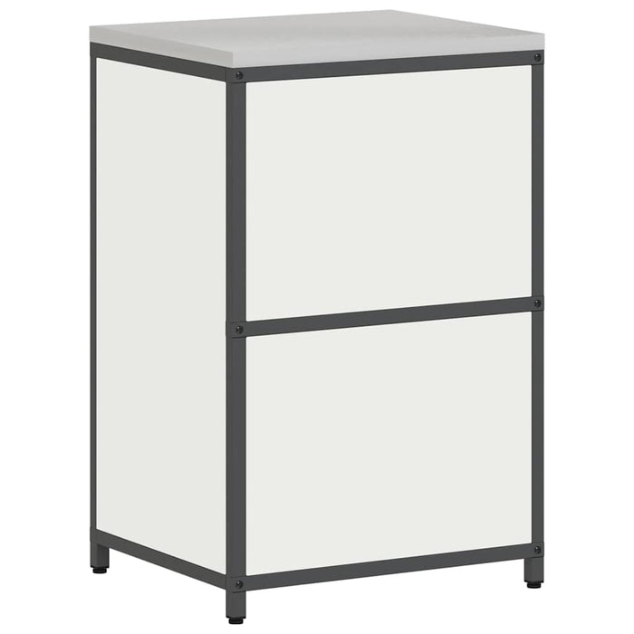 Depozitare pentru bucătărie cu raft Alb 60 x 50 x 92 cm Oțel - WALTI WALTI