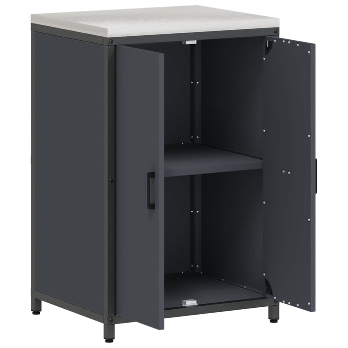 Depozitare pentru bucătărie Antracit 60 x 50 x 92 cm Oțel - WALTI WALTI