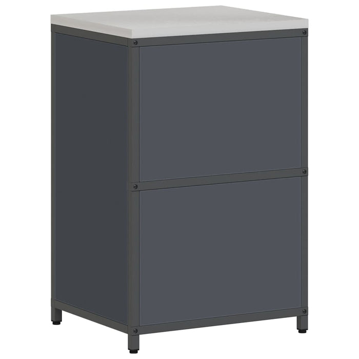 Depozitare pentru bucătărie Antracit 60 x 50 x 92 cm Oțel - WALTI WALTI