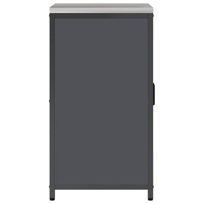 Depozitare pentru bucătărie Antracit 60 x 50 x 92 cm Oțel - WALTI WALTI