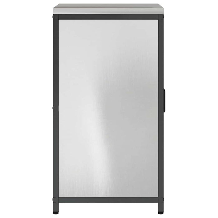 Depozitare pentru bucătărie Argintiu 60 x 50 x 92 cm Oțel - WALTI WALTI