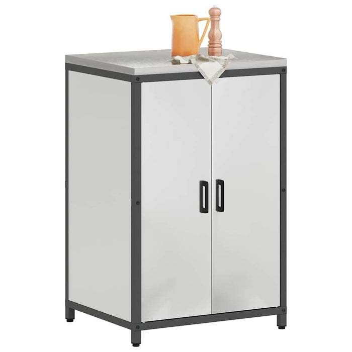 Depozitare pentru bucătărie Argintiu 60 x 50 x 92 cm Oțel - WALTI WALTI