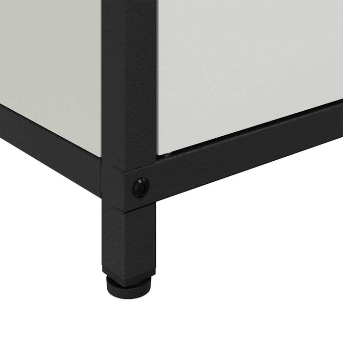 Depozitare pentru bucătărie cu raft Alb 60 x 50 x 92 cm Oțel - WALTI WALTI