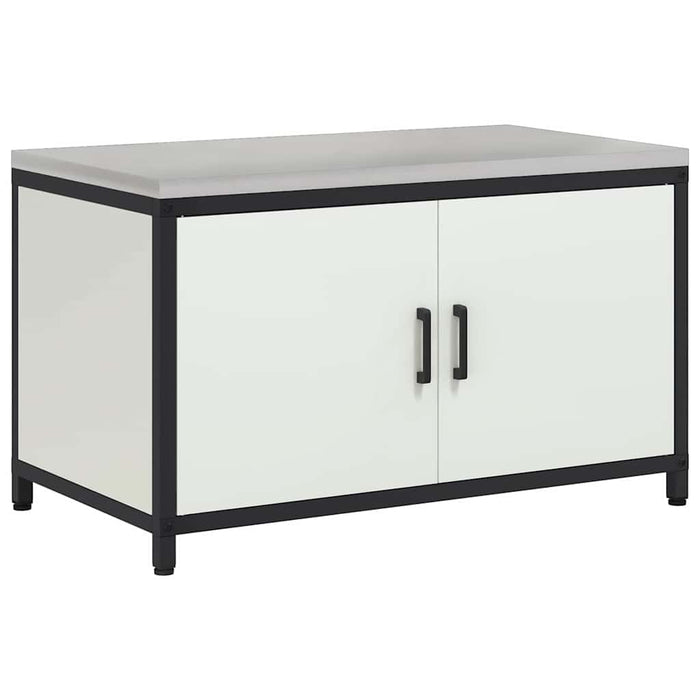 Depozitare pentru bucătărie cu raft Alb 60 x 50 x 92 cm Oțel - WALTI WALTI