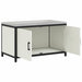 Depozitare pentru bucătărie cu raft Alb 60 x 50 x 92 cm Oțel - WALTI WALTI