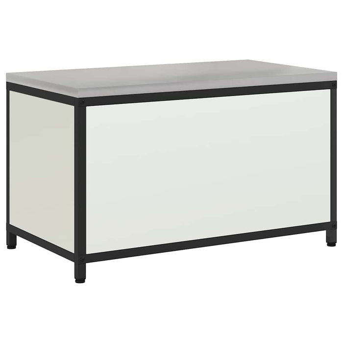 Depozitare pentru bucătărie cu raft Alb 60 x 50 x 92 cm Oțel - WALTI WALTI