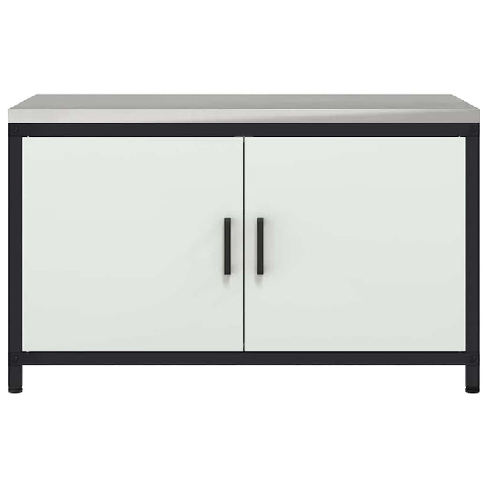 Depozitare pentru bucătărie cu raft Alb 60 x 50 x 92 cm Oțel - WALTI WALTI