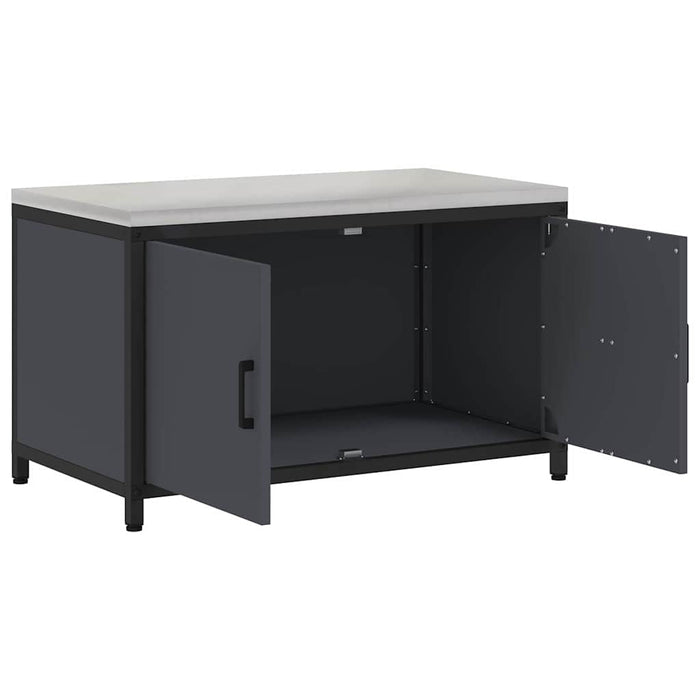 Depozitare pentru bucătărie Antracit 60 x 50 x 92 cm Oțel - WALTI WALTI
