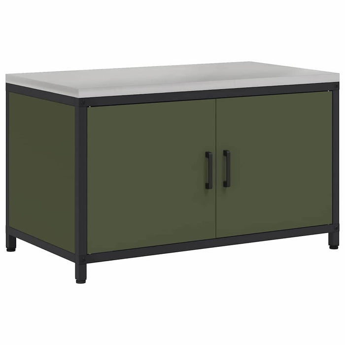 Depozitare pentru bucătărie Verde măsliniu 60 x 50 x 92 cm Oțel - WALTI WALTI