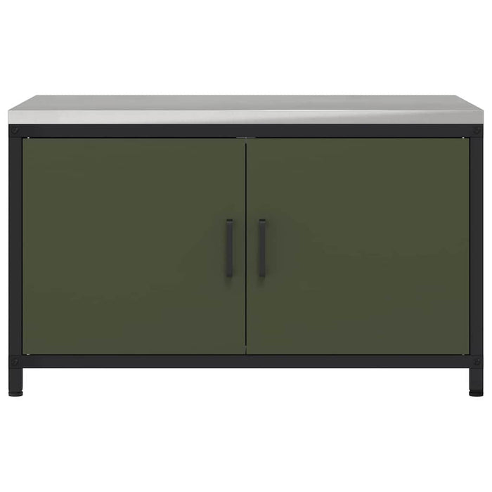 Depozitare pentru bucătărie Verde măsliniu 60 x 50 x 92 cm Oțel - WALTI WALTI