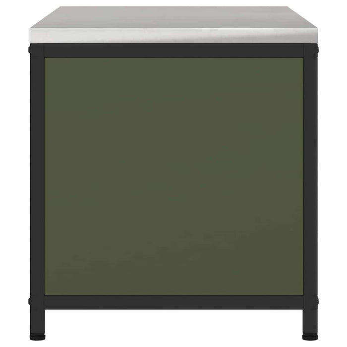 Depozitare pentru bucătărie Verde măsliniu 60 x 50 x 92 cm Oțel - WALTI WALTI