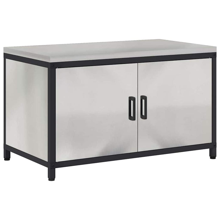 Depozitare pentru bucătărie Argintiu 60 x 50 x 92 cm Oțel - WALTI WALTI