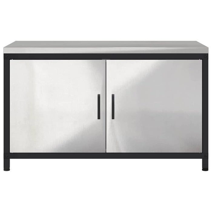 Depozitare pentru bucătărie Argintiu 60 x 50 x 92 cm Oțel - WALTI WALTI