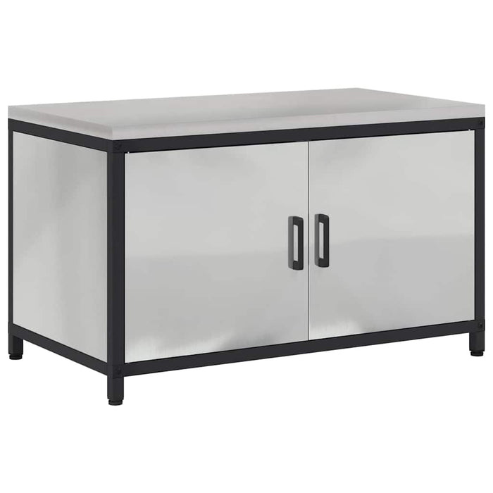 Depozitare pentru bucătărie Argintiu 60 x 50 x 92 cm Oțel - WALTI WALTI