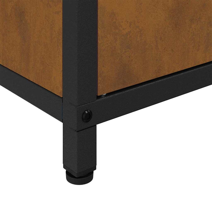 Depozitare pentru bucătărie cu ușă Ruginit 60 x 50 x 92 cm Oțel - WALTI WALTI