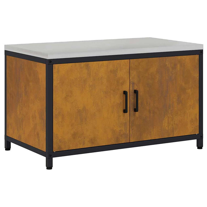 Depozitare pentru bucătărie cu ușă Ruginit 60 x 50 x 92 cm Oțel - WALTI WALTI