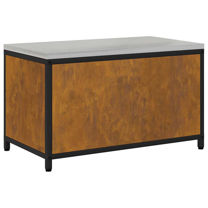 Depozitare pentru bucătărie cu ușă Ruginit 60 x 50 x 92 cm Oțel - WALTI WALTI
